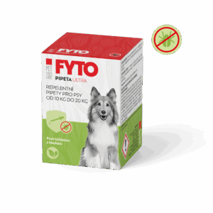 FYTO PIPETA ULTRA - repelentní pipety pro psy od 10 kg do 20 kg