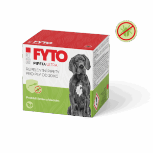 FYTO PIPETA ULTRA - repelentní pipety pro psy nad 20 kg