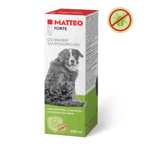 Matteo- antiparazitární šampon pro psy 200 ml