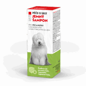 Péče o srst - jemný šampon